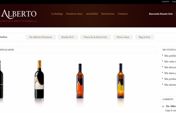 tienda online bodegas dealberto rueda