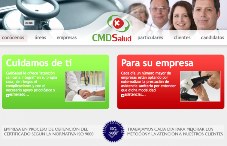 aplicacion web salud