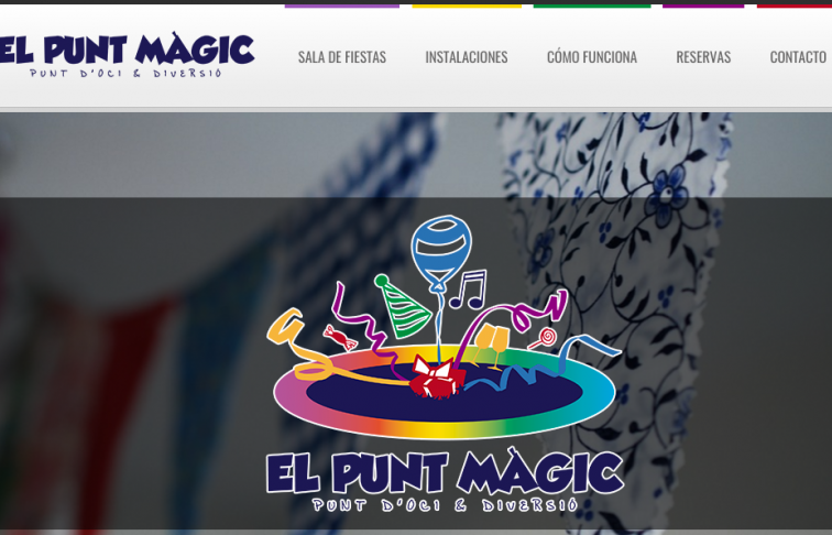 Diseño web para El Punt Magic