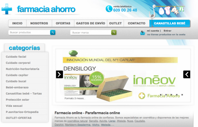 tienda online farmacia ahorro valladolid