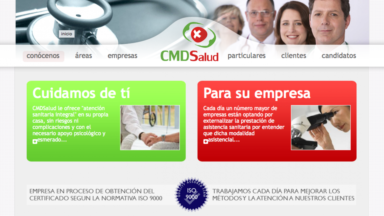 aplicacion web salud