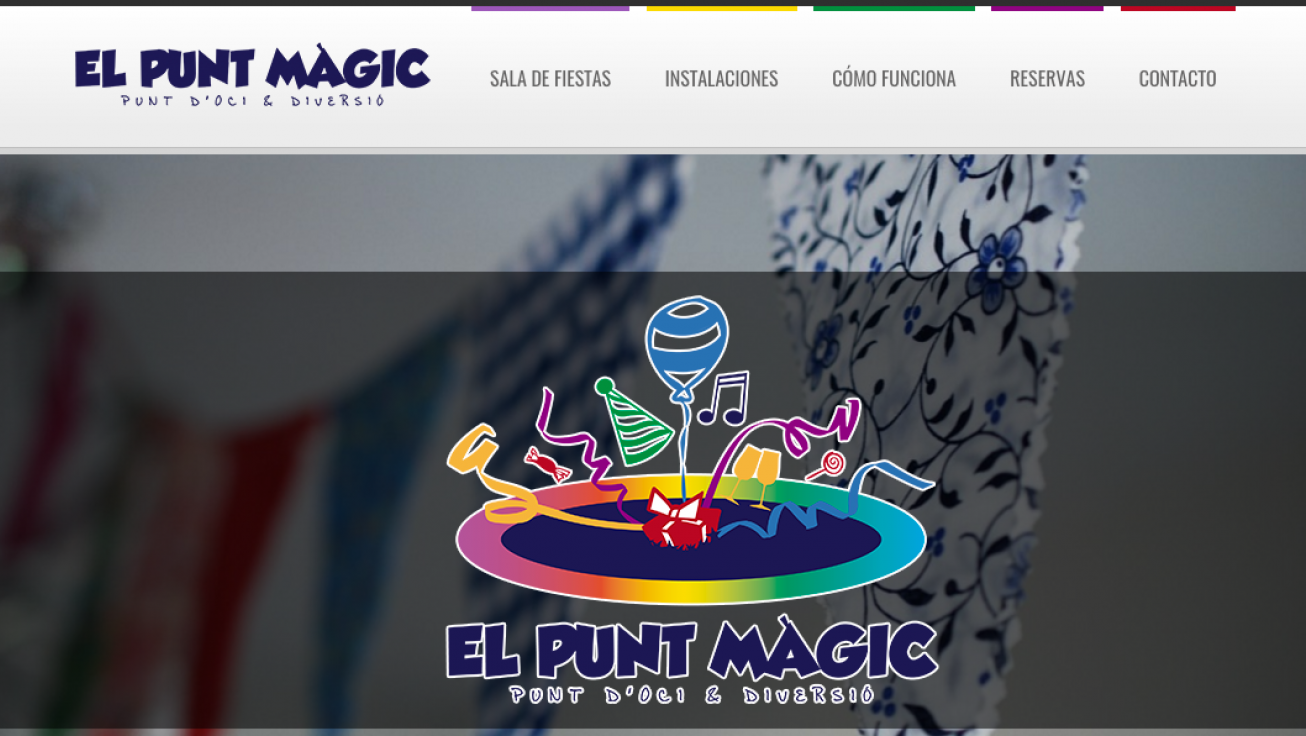 Diseño web para El Punt Magic